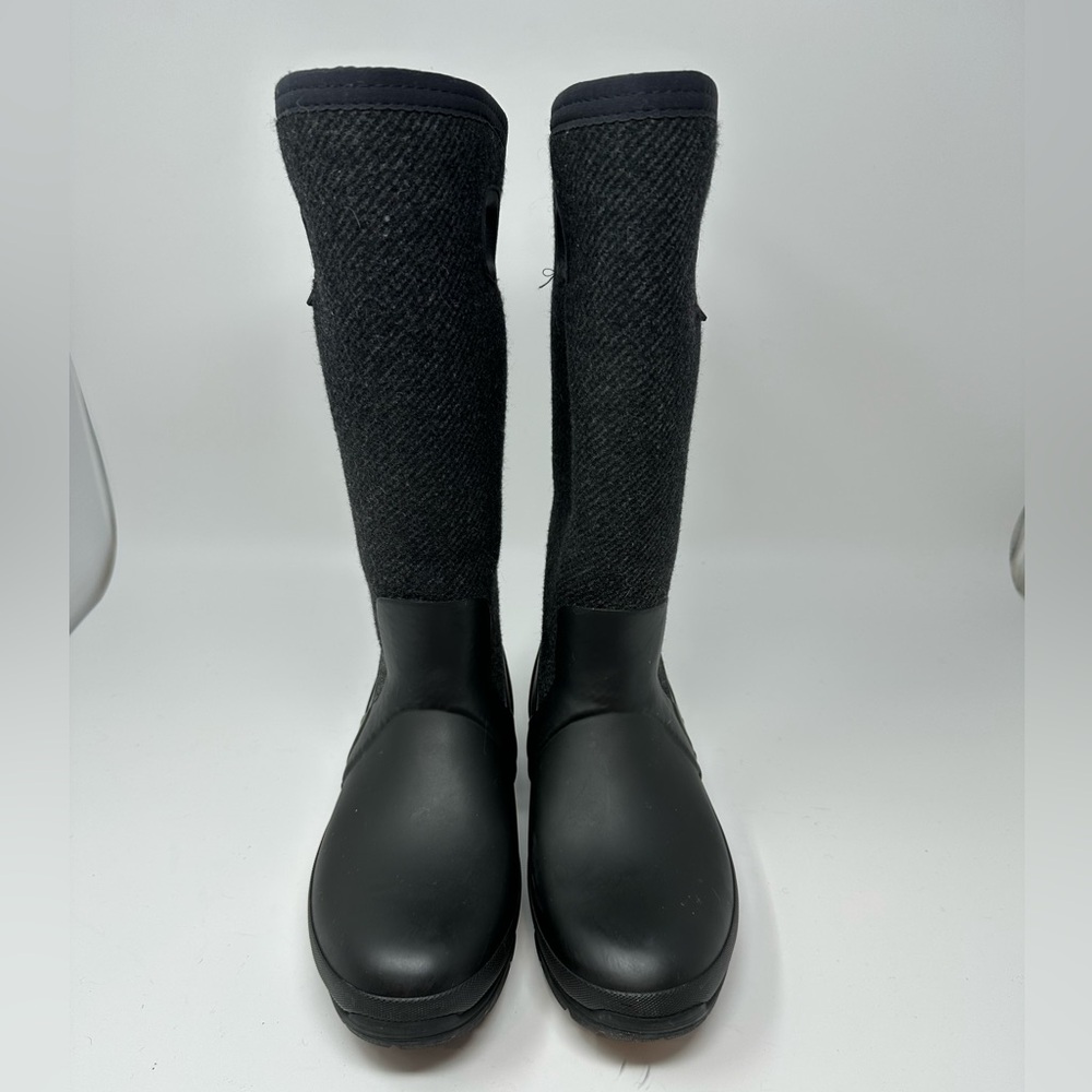 Bogs Crandall Tall Wool Boots Black Women's 8 View 6